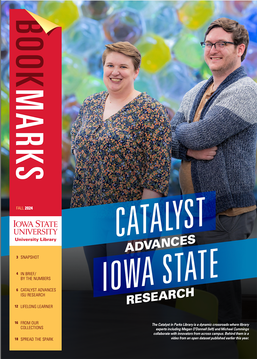 Bookmarks fall 2024: Catalyst advances Iowa State research